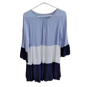 INDIGO SOUL Sliky Tunic Blouse
